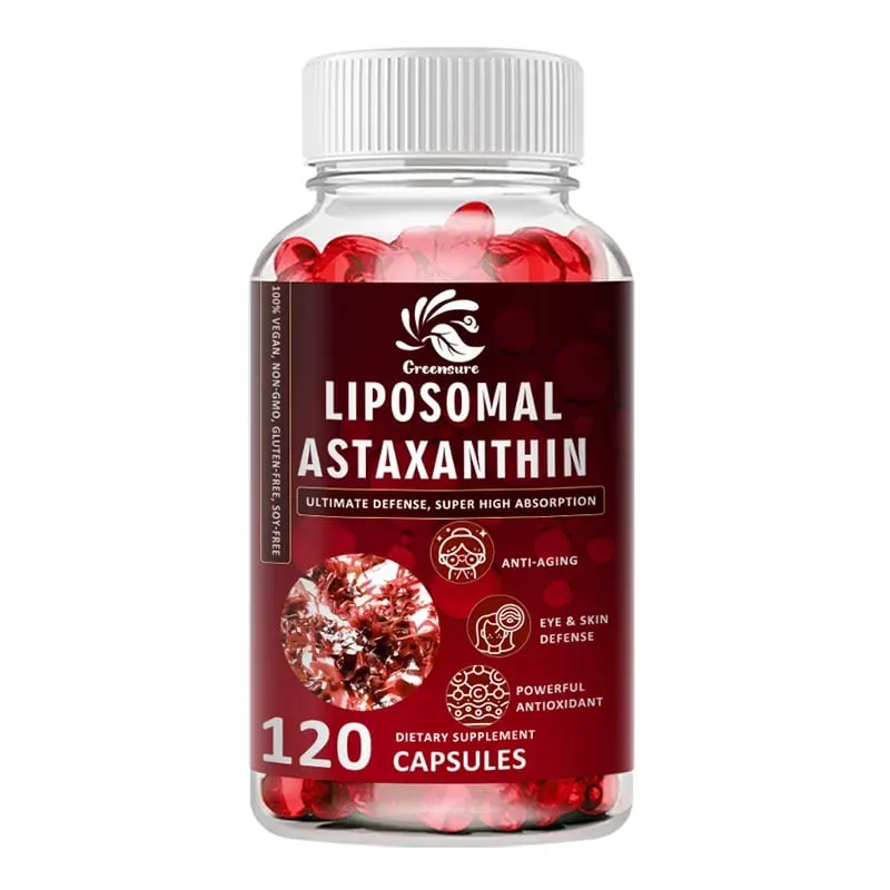24 MG Lipozomal Astaksantin Kapsülü - Göz Yorgunluğunu Giderir Hassas Cildi İyileştirir Kas Fonksiyonunu Yeniler Bağışıklığı Artırır