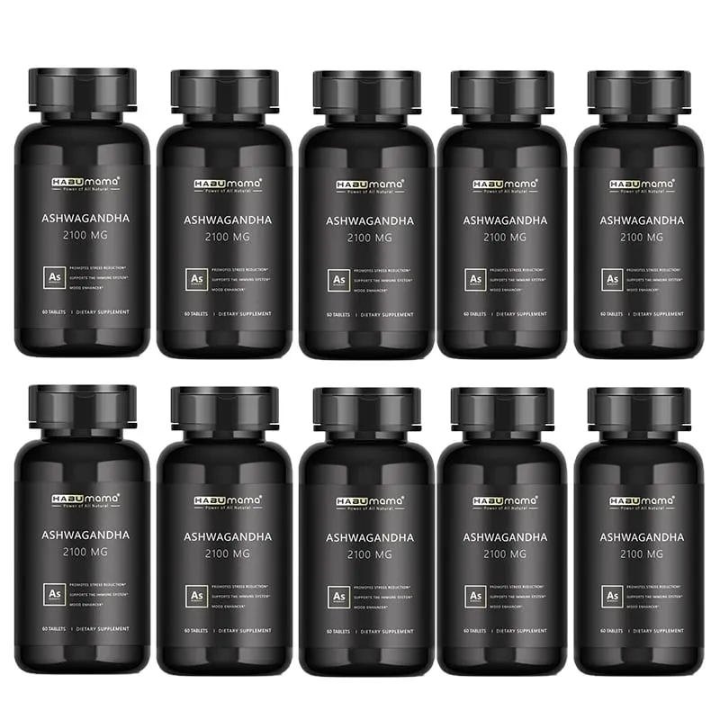 Le supplément énergétique original Ashwagandha sans OGM soutient la santé reproductive, un énergisant naturel — image 9