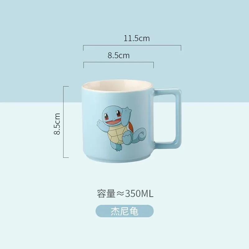 New Cartoon Pokemon Pikachu Mug Breakfast Milk Cup Cute Drink Tableware Ceramic Coffee Cup Gift Dessert Kawaii Drinkware Kitchen — image 12