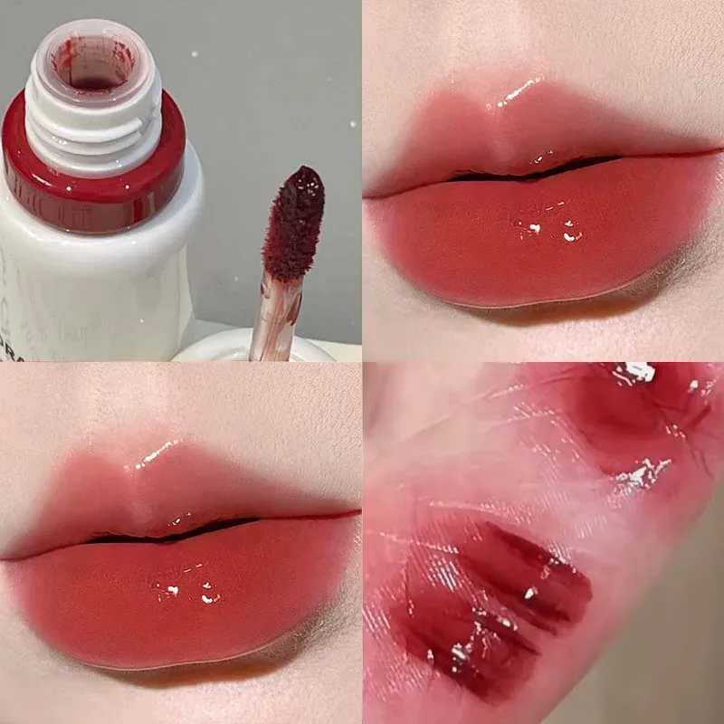 Herorange Glossy Lip Gloss Увлажняющий водянистые пухлые губы, стойкий на осень-зиму — image 8