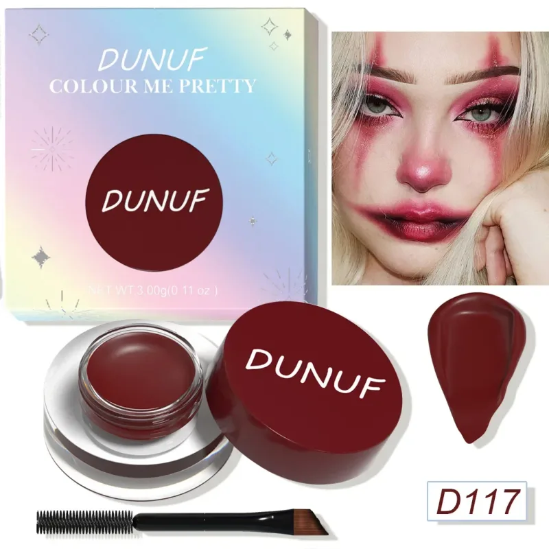 Wasserdichte und langlebige matte Lidschatten-Eyeliner-Creme, 12-farbige Augenbrauen-Färbecreme, Multifunktions-Gesichtsfarbe, Creme-Make-up — image 17