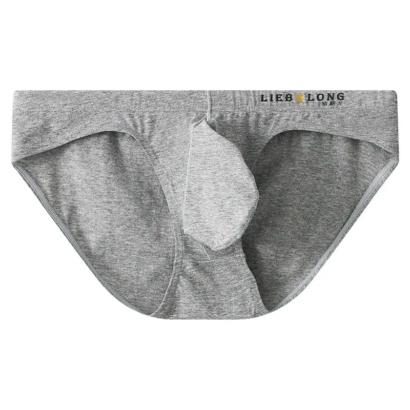 U Bulge Pouch Underwear Men Soft Cotton Briefs Breathable Underpants Solid Lingerie Male Sport Sweat Absorption Panties Knickers — image 17
