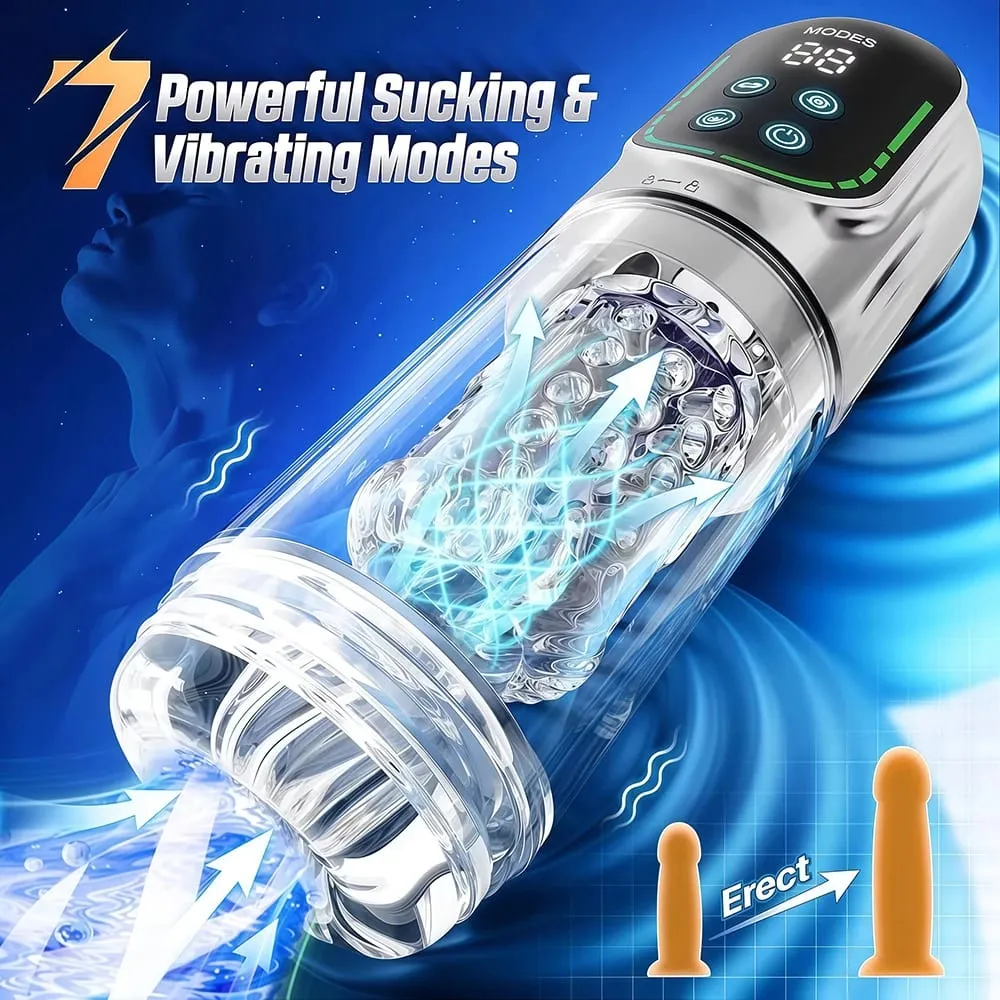 Tasse de Masturbation automatique pour homme, Rotation de poussée, masturbateur masculin, succion, léchage, pompe à pénis sous vide, vraie chatte de poche, jouets sexuels