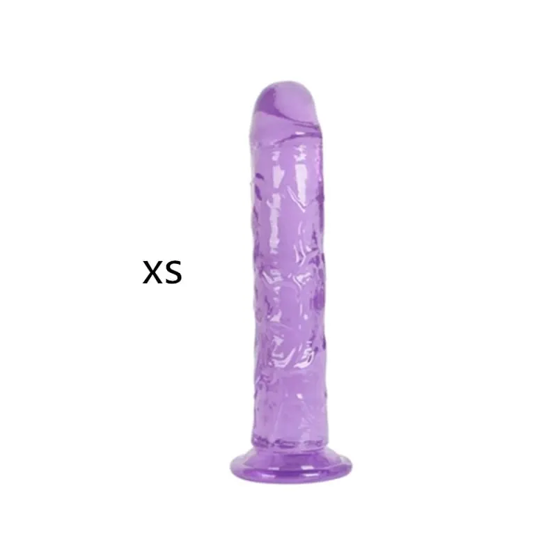 KWD Erotis Lembut Jelly Anal Butt Plug Realistis Cangkir Hisap Kuat Mainan Dewasa G-spot Orgasme Penis Besar Seks mainan untuk Wanita — image 19