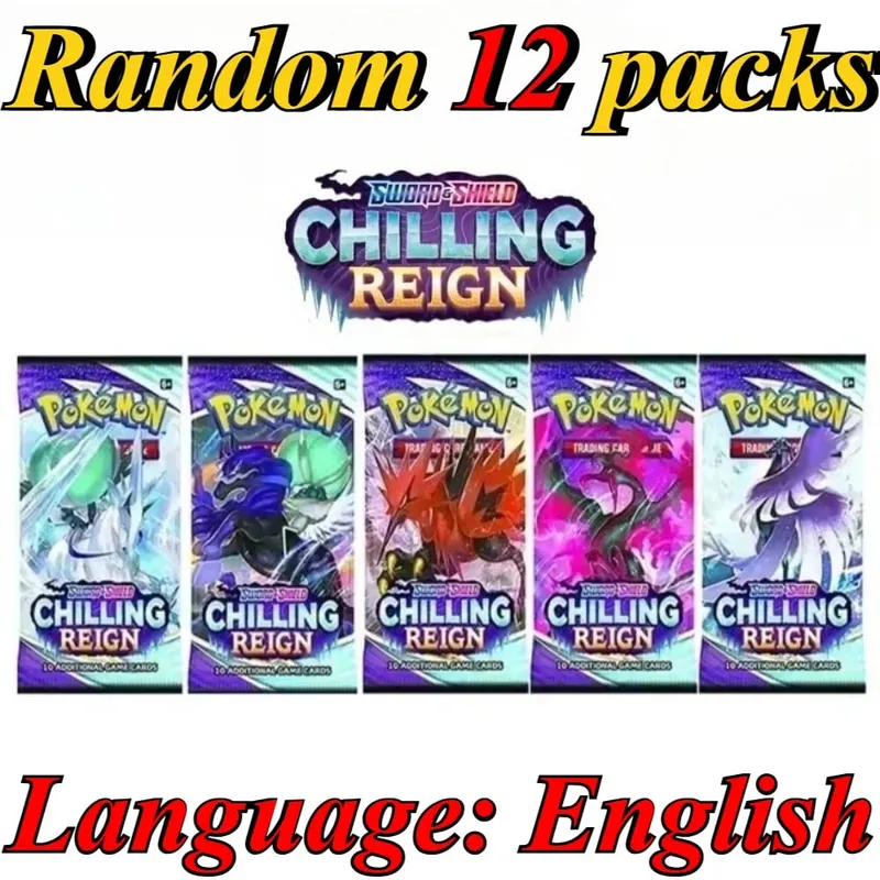 10 pacchetti di carte Pokémon Stelle luminose 151 evoluzioni prismatiche PALDEAN FATES Regalo di carte di transazione di battaglia di rinforzo inglese — image 13