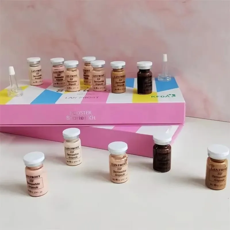 Stayve – BB crème coréenne brillante, Kit de démarrage pour débutant, fond de teint hydratant au Peptide de Niacinamide, soins pour la peau, sérum Essence, 5 pièces — image 5
