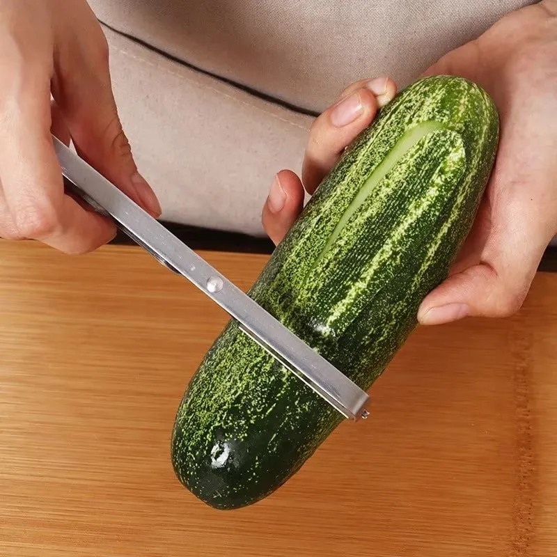 Edelstahl Schäler Melone Hobel Multi-funktion Küche Zubehör Kartoffel Schaber Küche Peeling Obst Schäler Haushalt Neue — image 3
