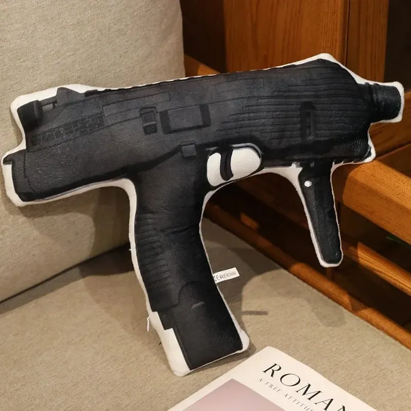 Super Cool Realistic Stuffed Printed Firearm Plush Toys Soft Funny Lifeiliek Rifle Sniper Rifle Toys Game Props For Boys — image 14