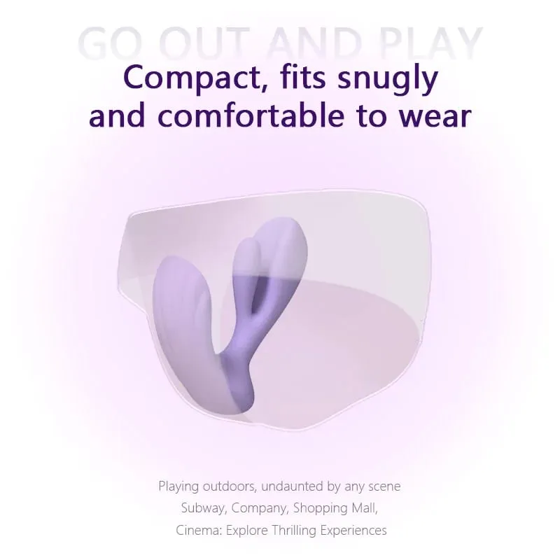 Vibromasseur point G portable pour femmes, télécommande avec application, 10 vibrations, 3 Modes de Rotation, Stimulation clitoridienne, orgasme féminin, jouet sexuel — image 3