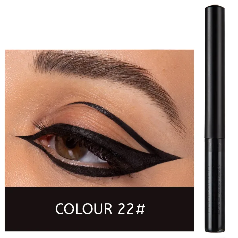 UV Light Neon Eyeliner Pen Eyes Makeup Red Waterproof Liquid Color Eye Liner Pencil Make Up Cosmetics Yellow Matte Purple Pen — image 21