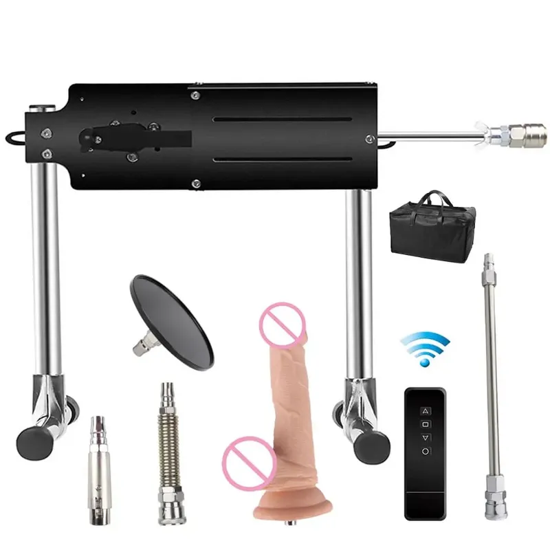שדרוג מכונת סקס עם שלט רחוק Super Silent Ultra Adjustable Vac U Lock 30db 70W מכונת אהבה עם Big D חינם — image 22
