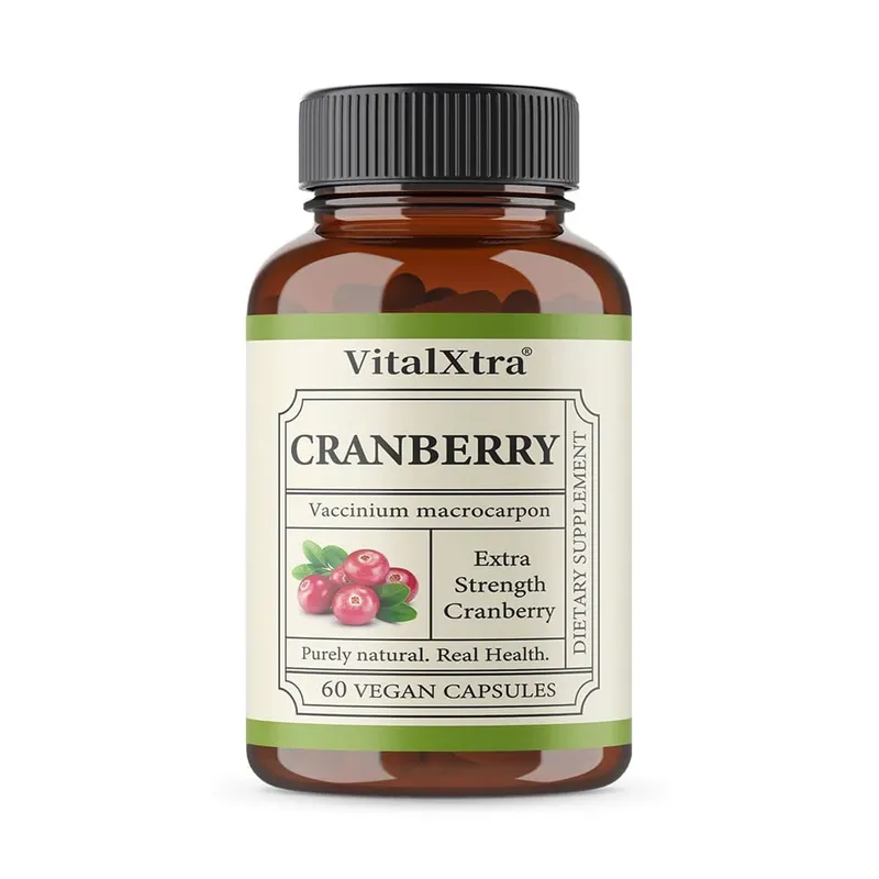 Capsules de canneberges extra fortes – 12 500 mg de canneberges fraîches par capsule optimisent la santé des voies urinaires – Végétalien — image 8
