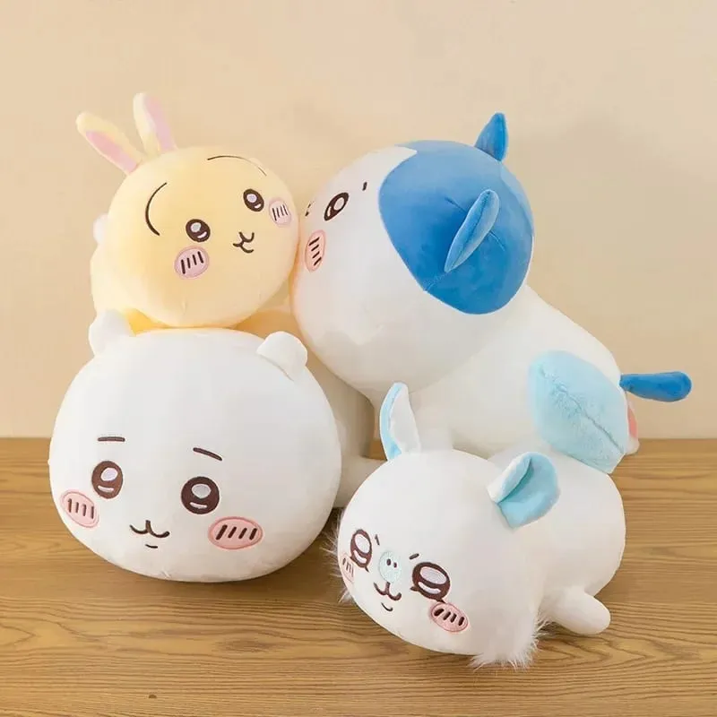 30/40CM Siri Chiikawa Boneka Panjang Kartun Hachiware Bantal Lembut Saiz Besar Hiasan Anak Patung Mewah Hadiah Ulang Tahun Mainan Kanak-kanak Perempuan — image 10
