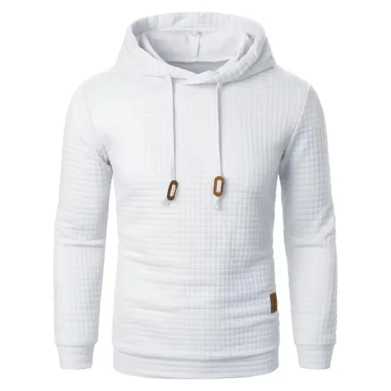 Chaud hommes couleur unie sweat à capuche décontracté surdimensionné sweat-shirt avec fermeture éclair jumelé sweats à capuche et vestes à capuche femmes homme sweats — image 5