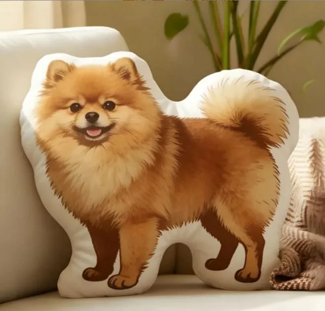 Cuscino per cani con simulazione stampata in 3D, divertente cuscino a forma di animale domestico, soggiorno, camera da letto, decorazione morbida, regalo di festa personalizzato — image 19