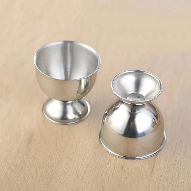 4 pezzi portauova sode in acciaio inossidabile supporto per rack portauova cucina colazione portautensili da cucina portautensili da cucina gadget da cucina — image 3