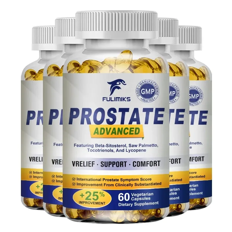 Advanced Saw Palmetto Capsules สำหรับชายสนับสนุนผมกระเพาะปัสสาวะทางเดินปัสสาวะ & สุขภาพต่อมลูกหมากลดตอนกลางคืนห้องน้ำ Trips — image 9