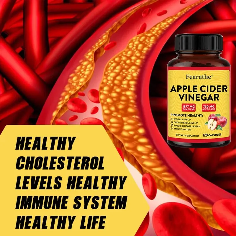 Apple Cider Vinegar Capsules with Zinc & Vitamin D3 Support Metabolic Immune Digestive Gut Wellness & Daily Body Management — image 2