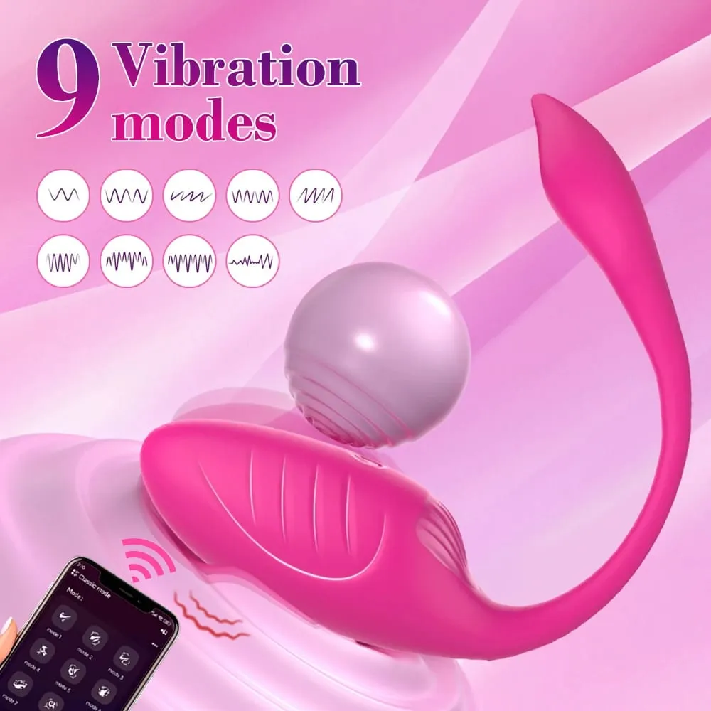 G Spot Vibrators Dálková aplikace Bluetooth Control Kalhotky Vibrační Egg Clit Anální masáž Sexuální hračky pro ženy Sexuální stimulátor — image 2