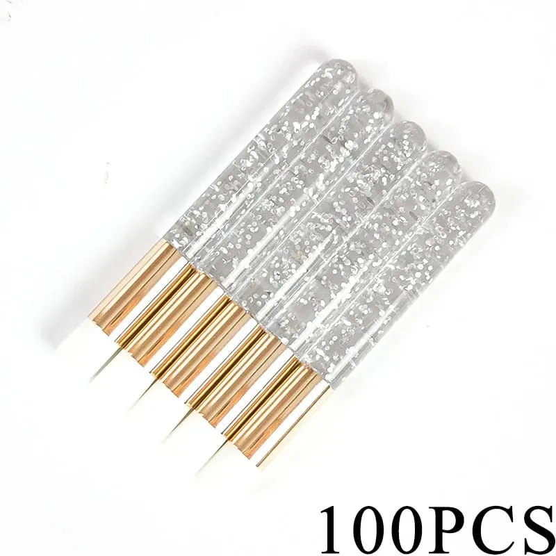 50/100 Chiếc Mi Bàn Chải Làm Sạch Cho Cây Nối Mi Lấp Lánh Làn Mi Dầu Gội Bàn Chải Mũi Làm Sạch Lỗ Chân Lông Dụng Cụ Trang Điểm — image 15