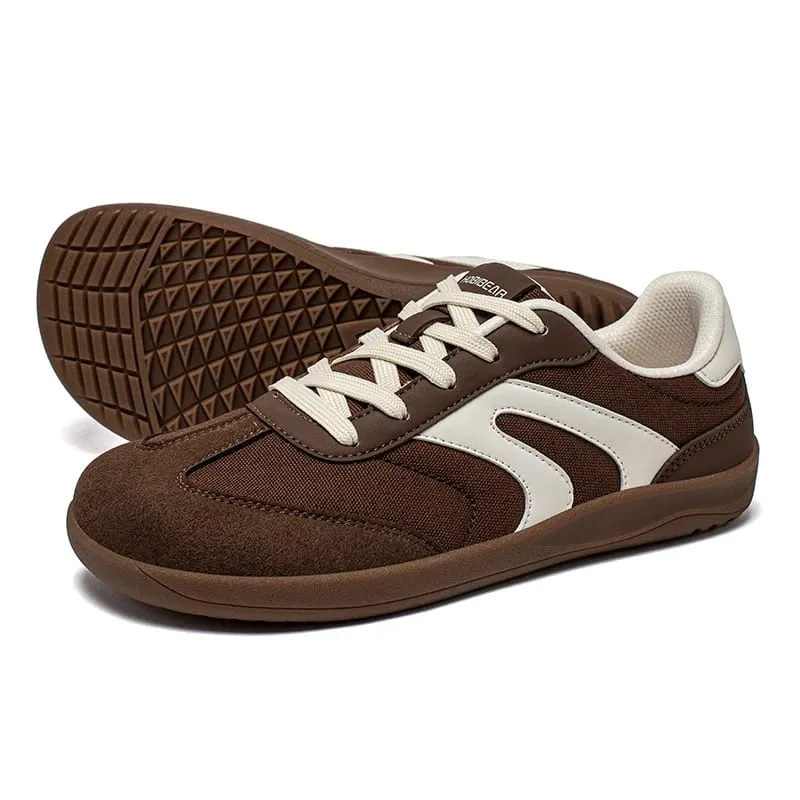 Scarpe da ginnastica a punta larga a piedi nudi Scarpe da ginnastica minimaliste unisex a goccia zero Sneaker da passeggio con lacci antiscivolo — image 12