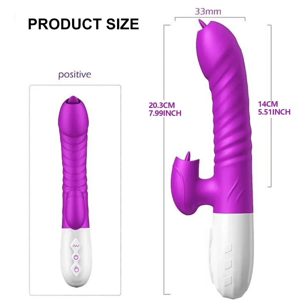 Godemiché vibrateur d'orgasme rapide pour femmes, vibrateur chauffant, stimulateur de point G, Vibro femelle, ventouse de Clitoris, jouet sexuel pour adulte — image 6
