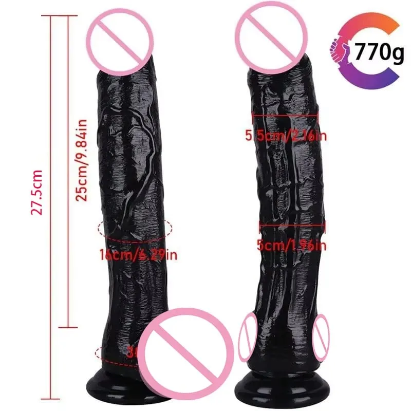Realistic G-Spot Dildo with Suction Cup Long Penis Anal Dildos Adults Sex Toys for Women Man Gay Strapon Dick Vagina Stimulator