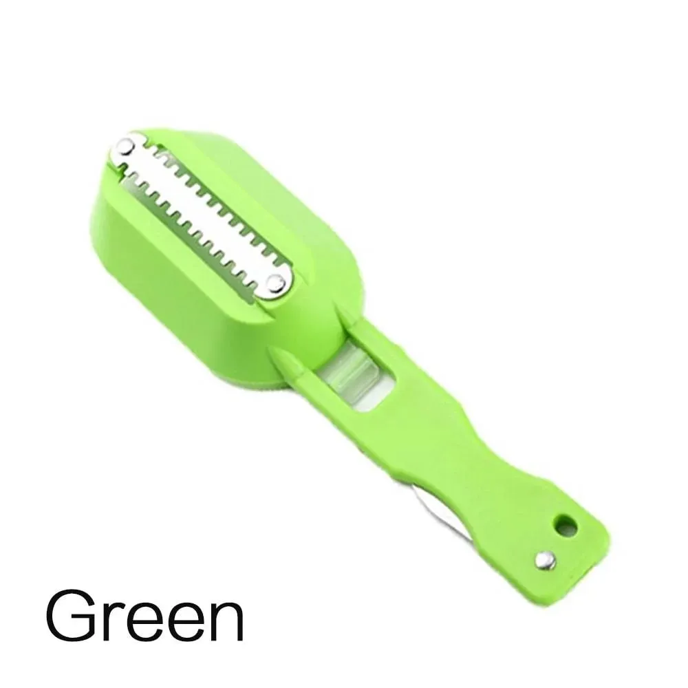 Cepillo multifunción para raspar escamas de pescado, desmontaje de cuchillo de pescado, limpieza rápida de escamas de pescado, herramienta de cocina para el hogar — image 8