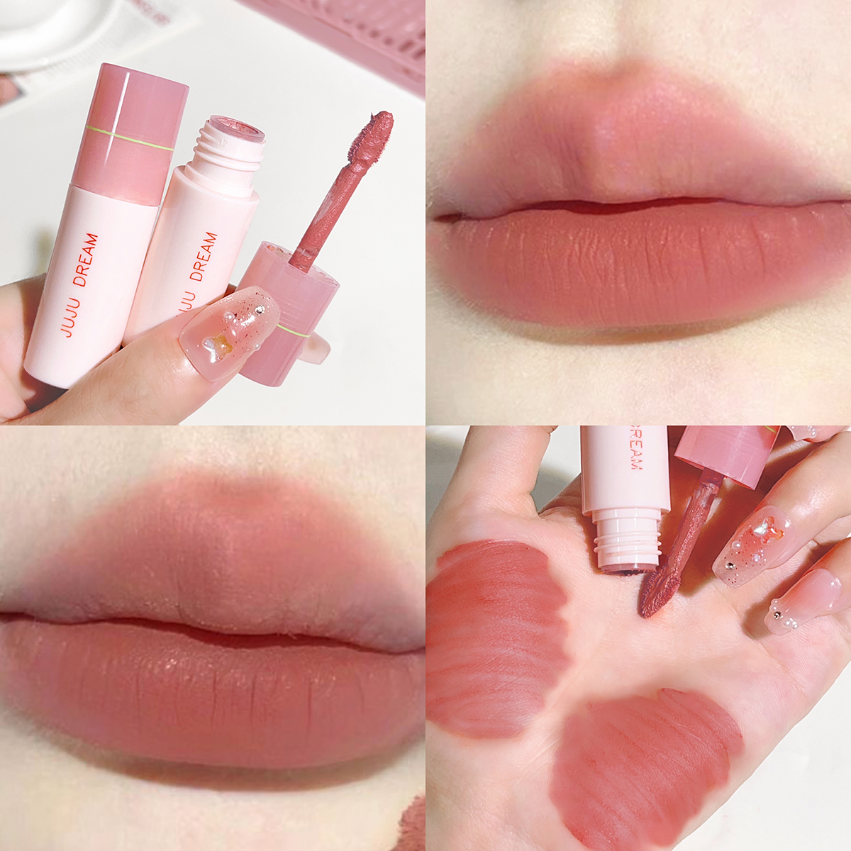 Soft mist milk coffee small milk tube lip glaze air-sensitive white mist velvet matte lip glaze lipstick — image 7