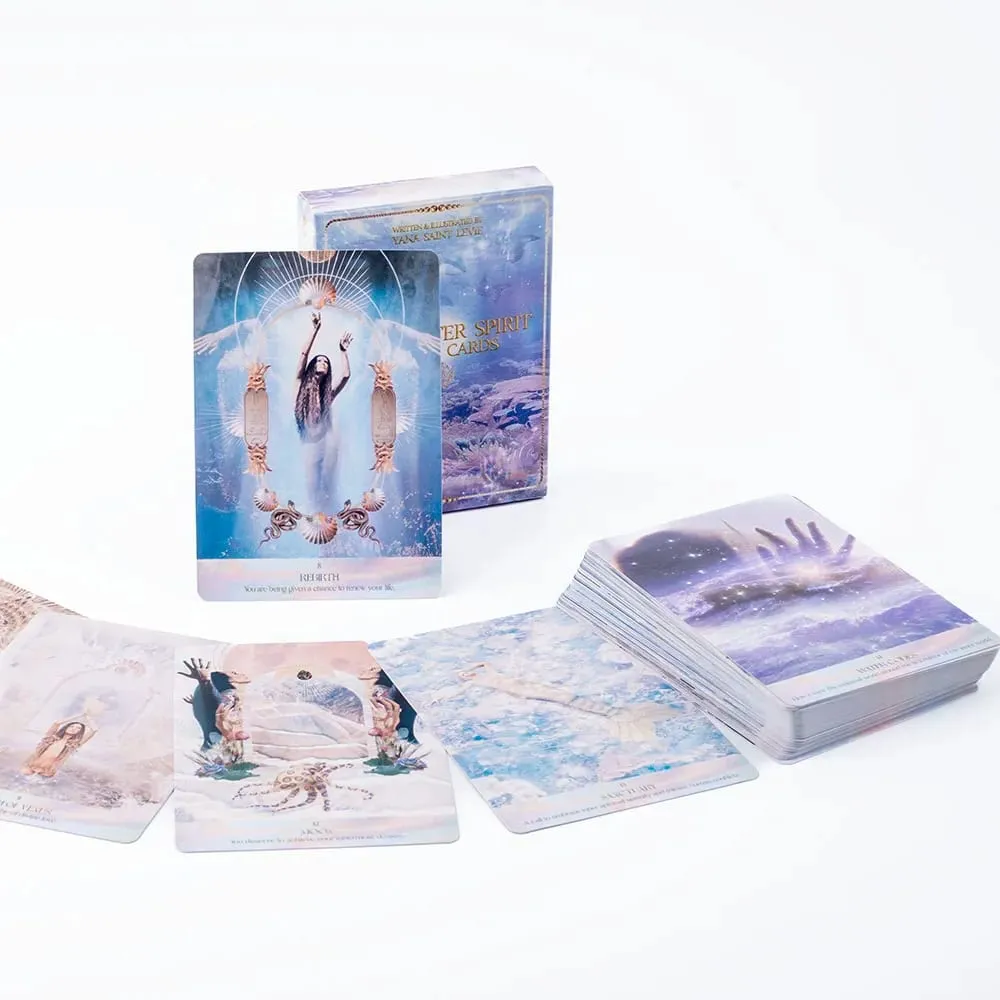 Salt Water Spirit Oracle Cards English Visions Divination Edition Deck Board Playing Games — image 1