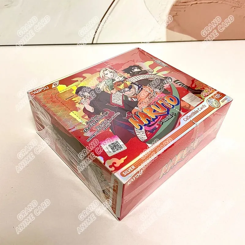 ของแท้ Naruto T4W8 JIN1 JIN2 SEA ภาษาอังกฤษรุ่น Global Version Booster กล่องอะนิเมะ TCG Rare CR Ninja World Collection การ์ด — image 5