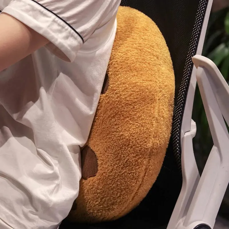 Coussin de siège en peluche de biscuits créatifs, oreillers alimentaires doux, jouets de poupée en peluche pour enfants, décor de chambre d'anniversaire pour filles, cadeau du nouvel an — image 6