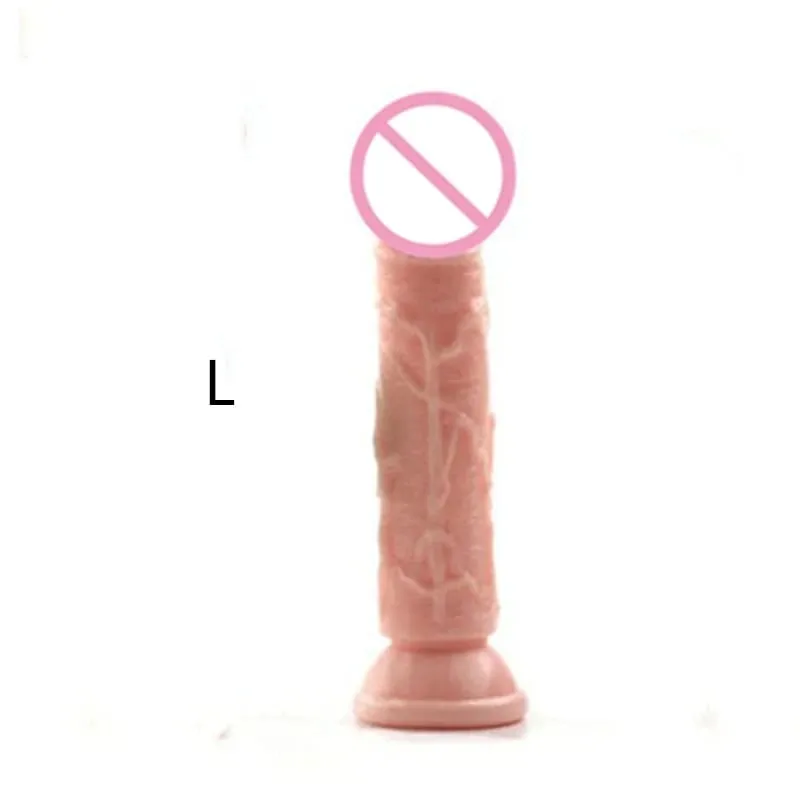 KWD Erotis Lembut Jelly Anal Butt Plug Realistis Cangkir Hisap Kuat Mainan Dewasa G-spot Orgasme Penis Besar Seks mainan untuk Wanita — image 27