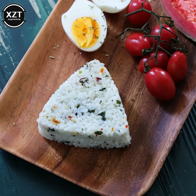 Creativ Acuan Sushi DIY Baharu Onigiri Rice Ball Tekan Makanan Segi Tiga Acuan Pembuat Sushi Kit Sushi Kit Dapur Jepun Aksesori Bento — image 7