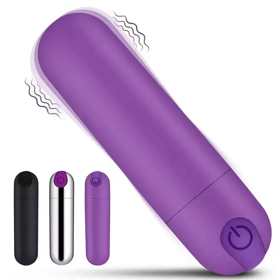 Güçlü 10 Hız Mini kurşun vibratör Klitoris Stimülatörü G Spot Vajina Masajı Yetişkin Seks Oyuncakları Kadınlar için Eşcinsel Kadın Masturbator — image 1