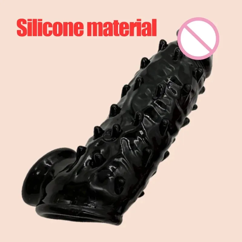 Nam Silicone Dương Vật Nhẫn Có Thể Tái Sử Dụng Gà Trống Vòng Khóa Trì Hoãn Xuất Tinh Anillo Hombre Dương Vật Tay Nhai Đạo Biện Sự Xứ Gợi Tình Đồ Chơi Tình Dục Cho Nam — image 3