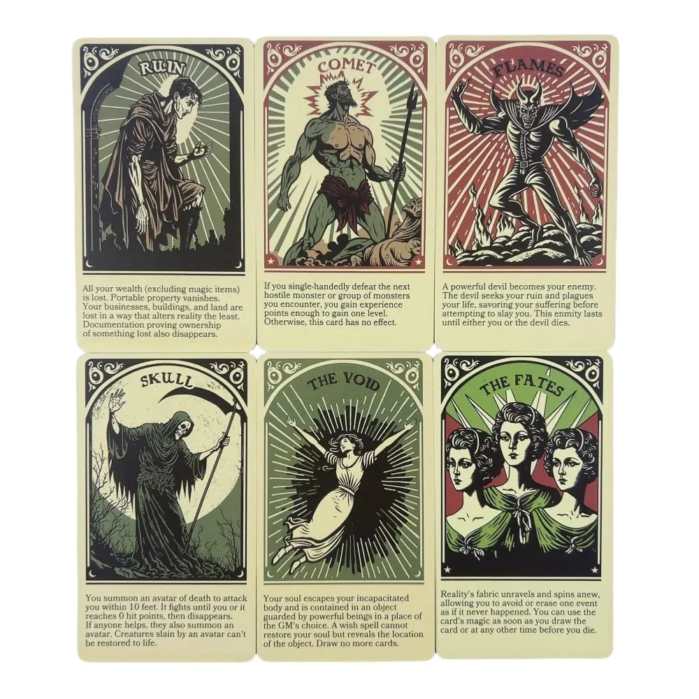 Dek Banyak Perkara Kad Oracle A 22 Tarot English Divination Edition Deck Borad Games — image 4