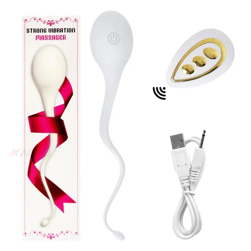 Vibratore vaginale telecomandato per le donne Stimolatore del clitoride del capezzolo Indossare il punto G vibrante Massaggiatore dell'uovo di amore Giocattoli del sesso per adulti