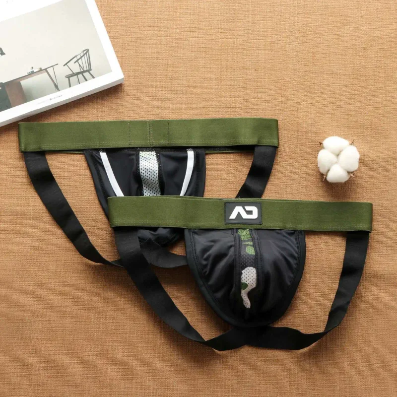 2026Neue personalisierte Herren-Eisseide-U-konvexe, atmungsaktive Mesh-Slips mit niedriger Taille, Unterwäschemode M388 — image 17