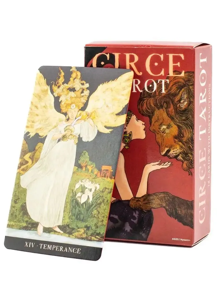 2026 NUOVE Carte dei Tarocchi Circe 10.3*6 Cm 78 Pz Divinazione Destino Mazzo di carte da gioco per feste in famiglia