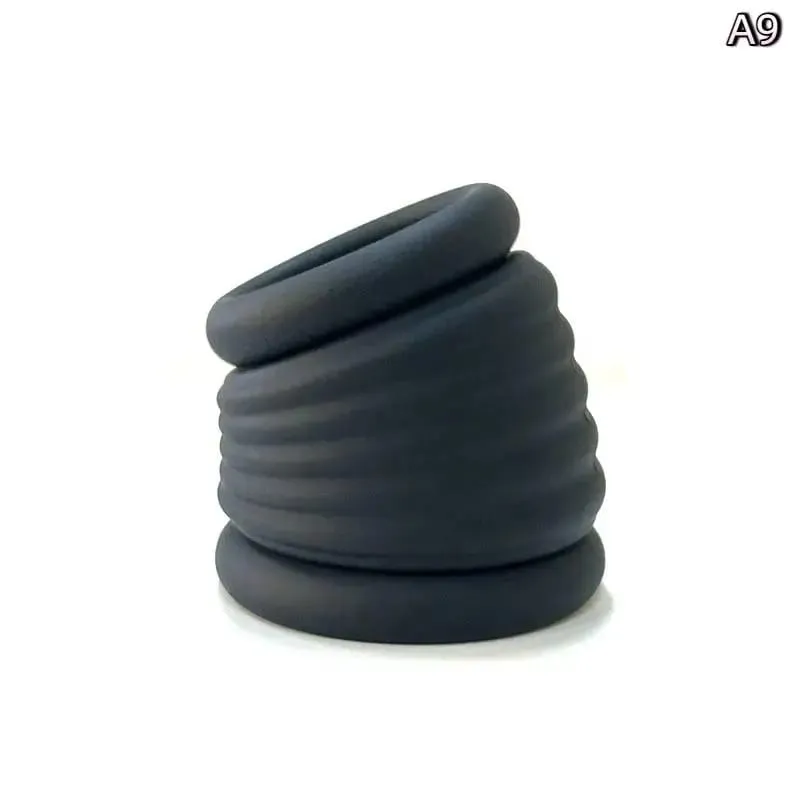 Delay Ejaculation Reusable Enlargement Ball Stretcher Sex Toy For Man Male Penis Lock Cock Ring Bondage Erection Ball Ring — image 15