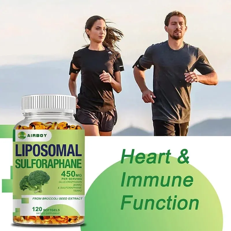 Liposomal Sulforaphane 450mg - Antioxidant Heart Supplement Immunity Boosting — image 5