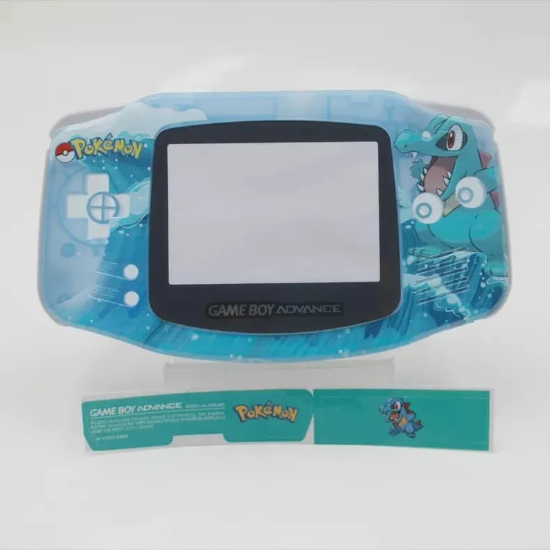 Pokémon GBA Shell IPS Full Set Housing Shell Cover para sa Console GBA Case Shell