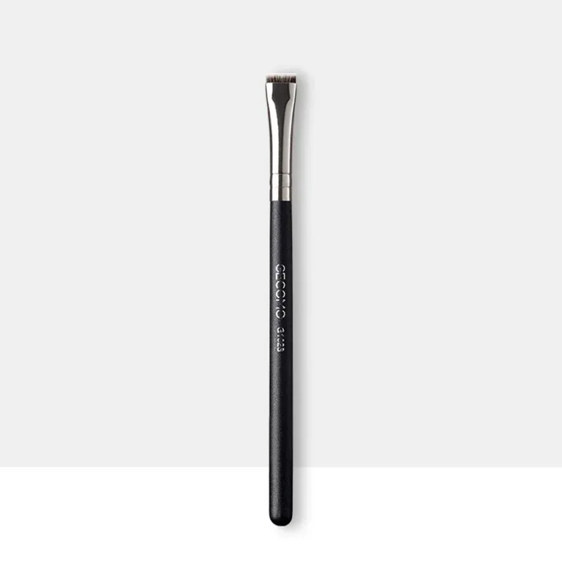 Kuas Rias Eyeliner Kuas Detail Alis Portabel Kuas Bulat Datar Bersudut Kecil Portabel Alat Rias Kecantikan Alis Liner Profesional — image 7