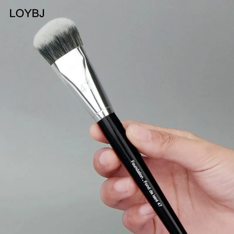 Professionel Foundation Brush 47 Broom Head Liquid Foundation Shadow Concealer Børster Kvinder Ansigtsbase Makeup Skønhedsværktøj — image 2