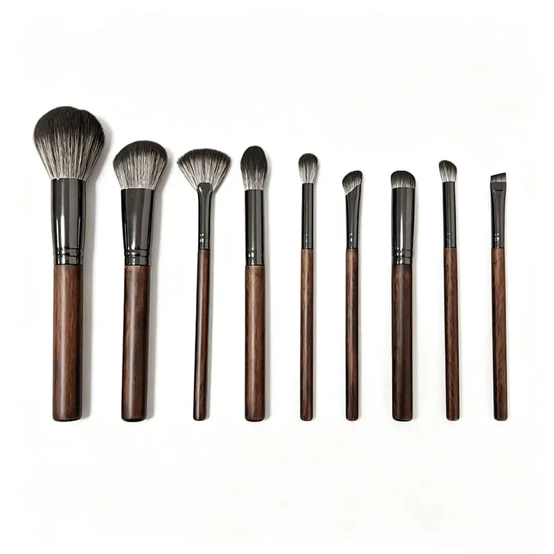 9 pièces fard à paupières pinceaux de maquillage professionnel pli mélange Shader kist dlya teney brovey brochas maquillaje outil de beauté cosmétique