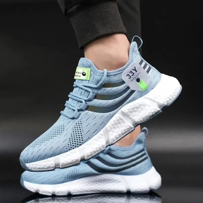 Men's Summer Mesh Sneakers - Lightweight and Breathable Running Shoes for Hot Weather Perfect for Sports and Casual Outfits — image 1