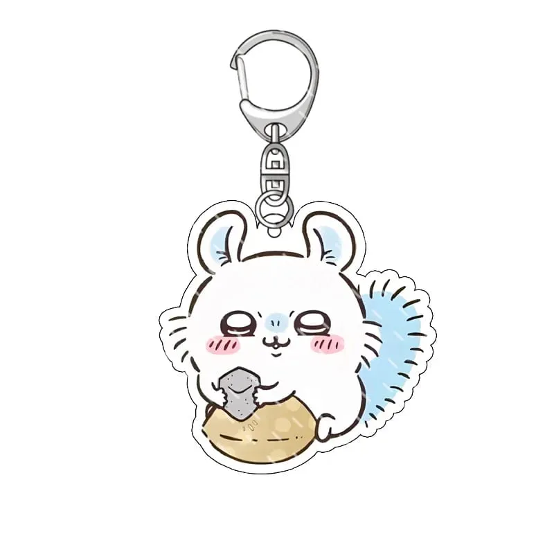 Yiji pendentif Anime bande dessinée acrylique périphérique porte-clés Hachiware Usagi mignon pendentif sac suspendu décoration décoration — image 20