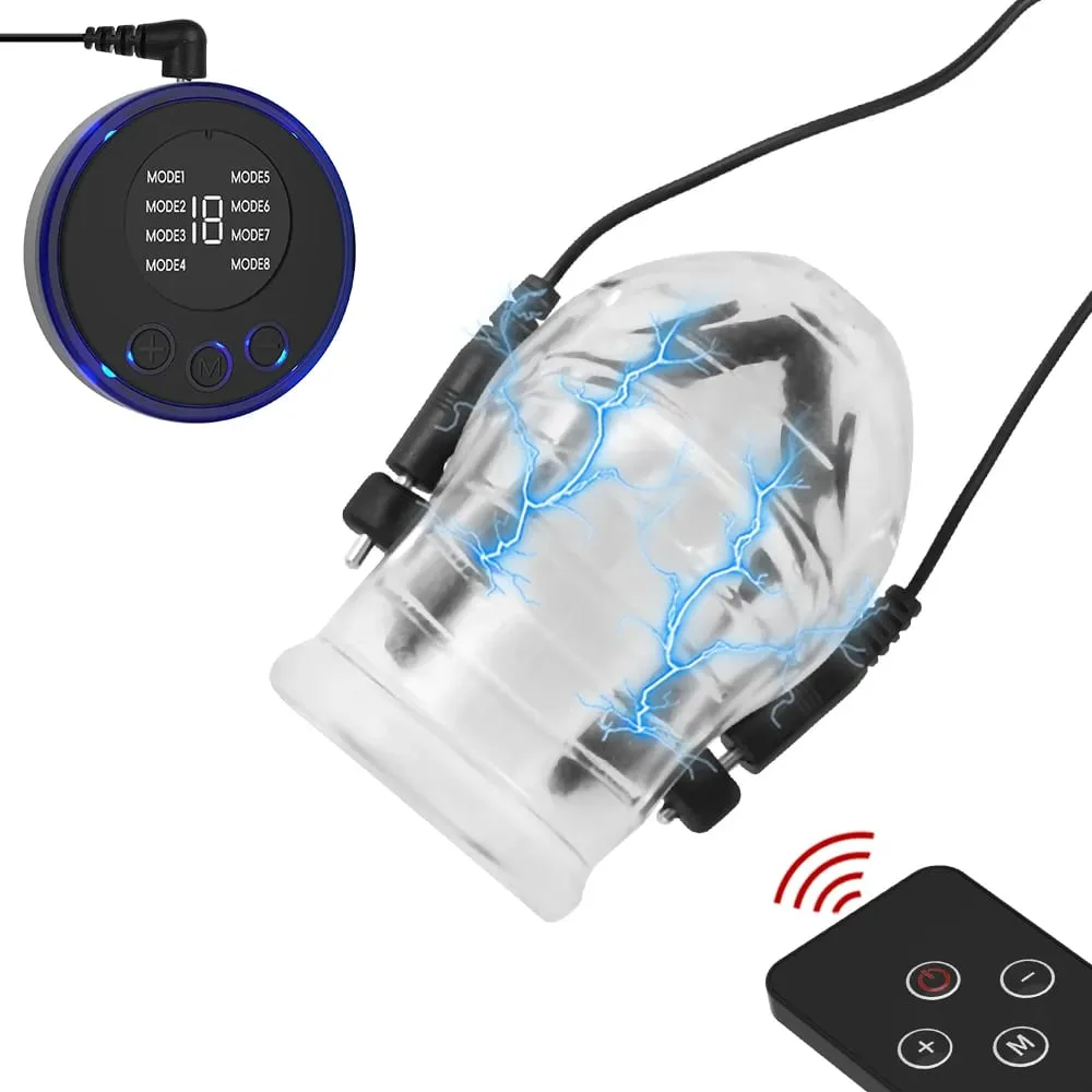 Electro Shock Penis Ring Electric Penis Enlarger Massage Penis Ring Adult Themed Toys Electrocal Stimulate Sex Toys For Men — image 1