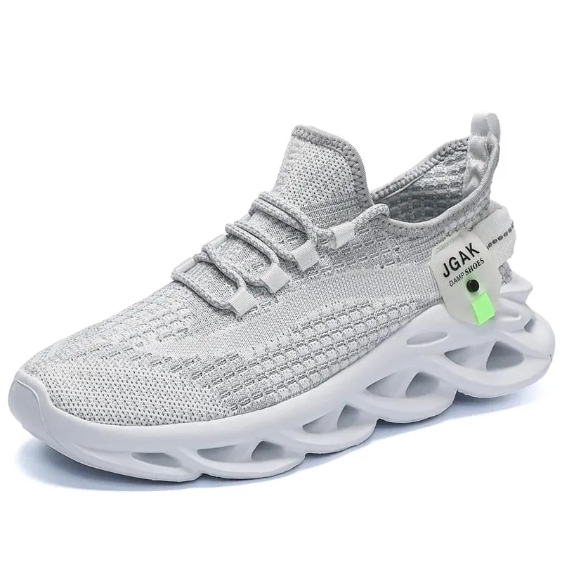 Plus grande taille 49 50 51 52 hommes maille baskets absorbant les chocs chaussures de course respirant décontracté marche athlétique sport formateurs — image 2